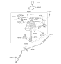 Diagram for Kia Optima Shift Knob - 467202P220CA2