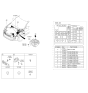 Diagram for 2014 Kia Cadenza Relay - 391602G000