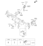 Diagram for 2011 Kia Optima Antenna - 954112T100