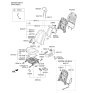 Diagram for Kia Optima Seat Cover - 881604C550AVB