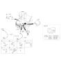 Diagram for 2012 Kia Optima Battery Cable - 918504C110