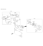 Diagram for Kia Optima A/C Hose - 977753S800