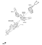 Diagram for 2015 Kia Optima Clock Spring - 934902T325