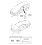 Diagram for 2015 Kia Optima Emblem - 863202T500