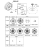 Diagram for Kia Optima Spare Wheel - 529104C760