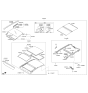 Diagram for 2014 Kia Optima Sunroof - 816004C100APU