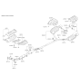 Diagram for Kia Optima Muffler - 287104C100