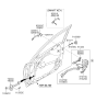 Diagram for 2014 Kia Optima Door Lock - 813214C700