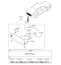 Diagram for 2014 Kia Optima Emblem - 863102T100