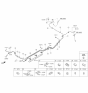 Diagram for Kia Sportage Fuel Line Clamps - 31358D9200