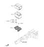 Diagram for 2021 Kia Sportage Battery Tray - 37150D3500