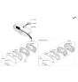 Diagram for 2021 Kia Sportage Instrument Cluster - 94041D9110