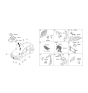 Diagram for 2021 Kia Sportage Air Bag Control Module - 95910D9070