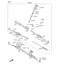 Diagram for Kia Sportage Rack And Pinion - 56500D3500