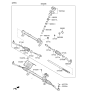 Diagram for Kia Sportage Steering Gear Box - 56500D3500