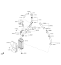 Diagram for 2021 Kia Sportage Intercooler - 282712GTA5