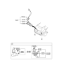 Diagram for 2022 Kia Sportage Tailgate Handle - 81260D3510