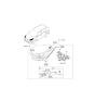 Diagram for 2020 Kia Sportage Headlight - 92101D9111