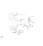 Diagram for 2017 Kia Sportage Sway Bar Link - 54830D9000