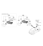 Diagram for 2020 Kia Sportage Side Marker Light - 87614D9100