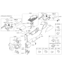 Diagram for 2022 Kia Sportage Armrest - 84660D9000GB1