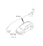 Diagram for 2020 Kia Sportage Antenna - 96210D94109P