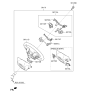 Diagram for 2021 Kia Sportage Steering Wheel - 56120D9AC0SA1