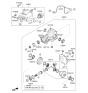 Diagram for 2020 Kia Sportage Differential - 530003B541