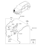 Diagram for 2021 Kia Sportage Washer Reservoir - 98610D9700