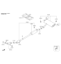 Diagram for 2021 Kia Sportage Muffler - 28600D9400