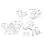 Diagram for 2022 Kia Sportage Oxygen Sensor - 392102GBC0