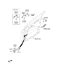 Diagram for 2020 Kia Sportage Door Handle - 82651D9700