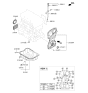 Diagram for 2020 Kia Sportage Dipstick - 266112GPB0