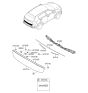 Diagram for 2021 Kia Sportage Emblem - 86316D9700