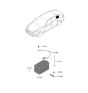 Diagram for 2022 Kia Stinger Battery Terminal - 37180J5200