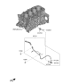 Diagram for 2022 Kia Stinger Crankcase Breather Hose - 267302T011