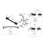 Diagram for Kia Stinger Tail Light - 92401J5520