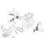 Diagram for Kia Stinger Serpentine Belt - 252122T000