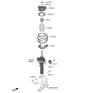 Diagram for 2023 Kia Stinger Shock Absorber - 54660J5KX0