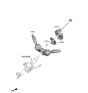 Diagram for Kia Stinger Turn Signal Switch - 93406J5515