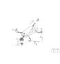 Diagram for 2022 Kia Stinger ABS Sensor - 59830J5150