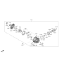 Diagram for 2022 Kia Stinger Differential - 4740047330