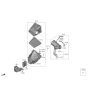 Diagram for Kia Stinger Brake Booster Vacuum Hose - 59140J5300