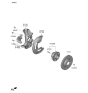 Diagram for Kia Stinger Brake Disc - 51712J5510