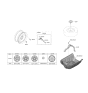 Diagram for Kia Stinger Spare Wheel - 52910J5700