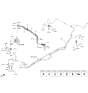 Diagram for Kia Stinger Brake Line - 58738J5500