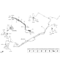 Diagram for 2018 Kia Stinger Brake Line - 58738J5500