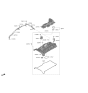 Diagram for 2024 Kia K5 Oil Filler Cap - 265102M020