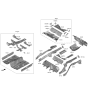 Diagram for 2019 Kia Stinger Floor Pan - 65100J5550