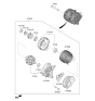 Diagram for 2023 Kia Stinger Alternator - 373002T050